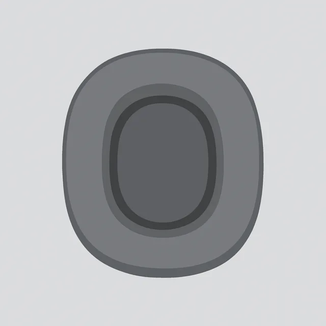 Razer V2 Replacement Ear Pads — Gray Leather