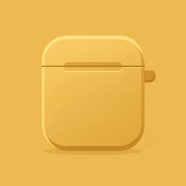 Apple AirPods 1/2 a 2 Protective Case — Gold