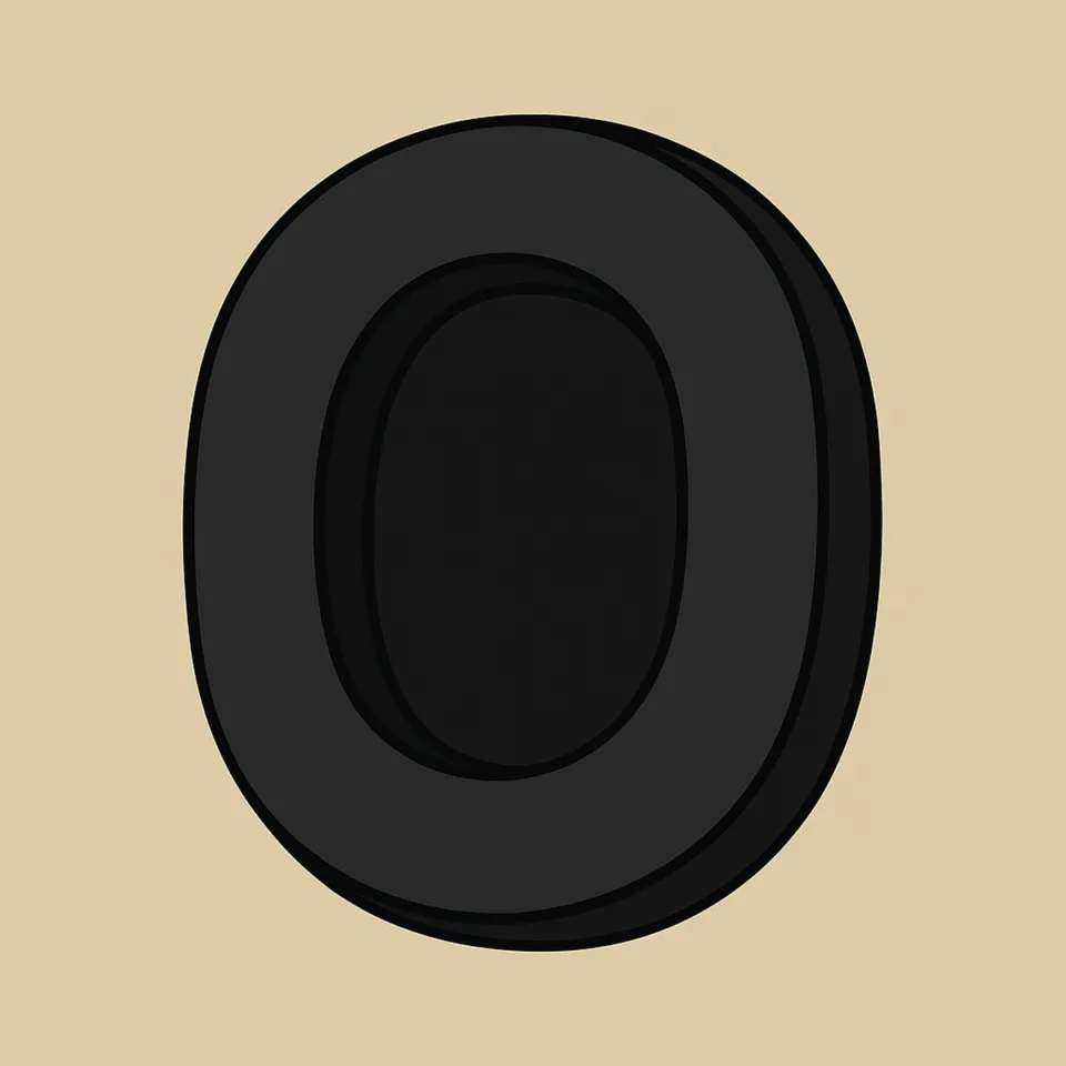 JVC SZ2000 SZ1000 Replacement Ear Pads — Black Leather placeholder