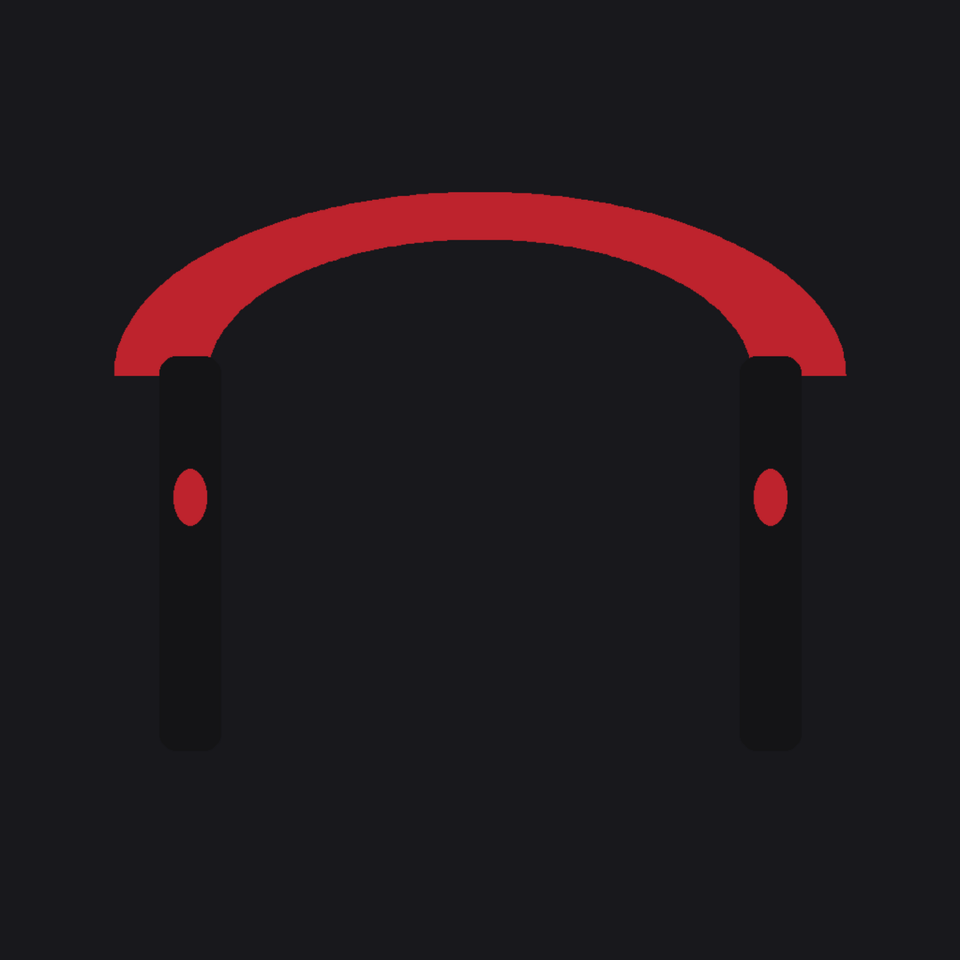 HyperX Cloud revolver Replacement Headband — Red Leather King Design placeholder