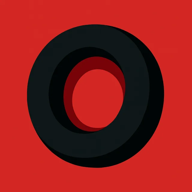 Focal listen chic Wireless Replacement Ear Pads — Black Red Interior