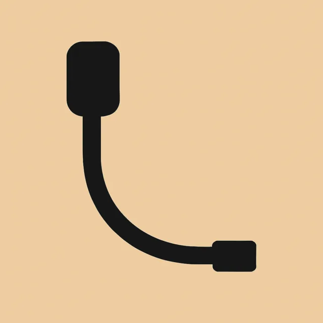 Corsair HS50 HS60 Replacement Boom Microphone — Black