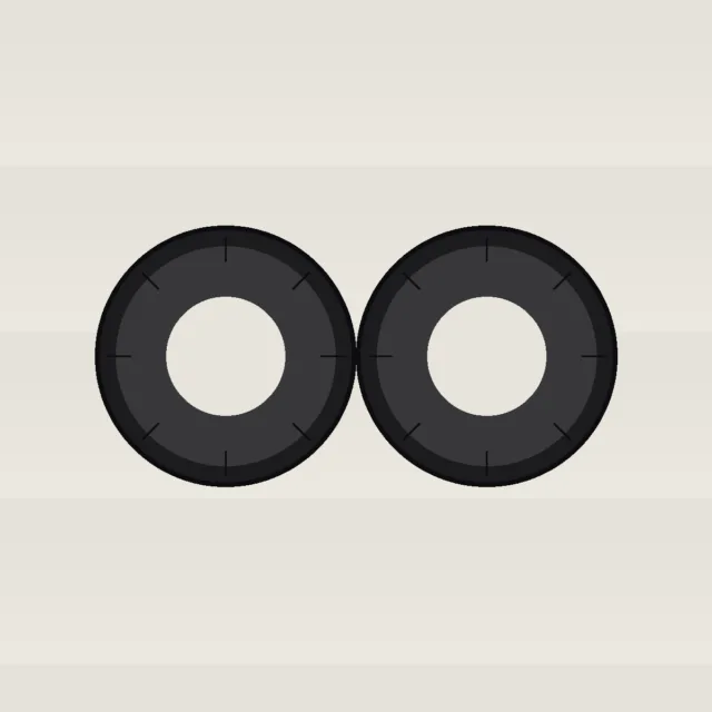 Bose QuietComfort Replacement Ear Pads — Black Leather (179794)