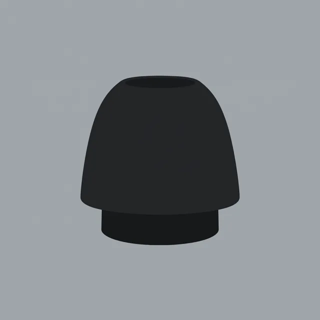 JBL TUNE-230NC Replacement Ear Tips — Black Memory Foam Size M