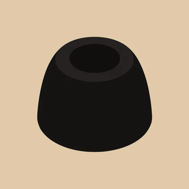 JBL Live PRO2 Replacement Ear Tips — Black Memory Foam Size L