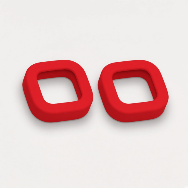 Apple AirPods Max Replacement Ear Cup Covers — Red