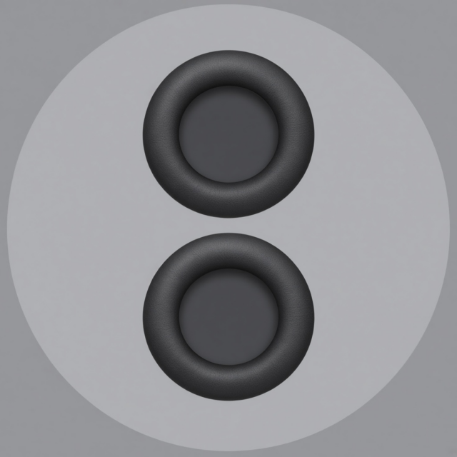 Asus rog delta rog Replacement Ear Pads — Black Leather