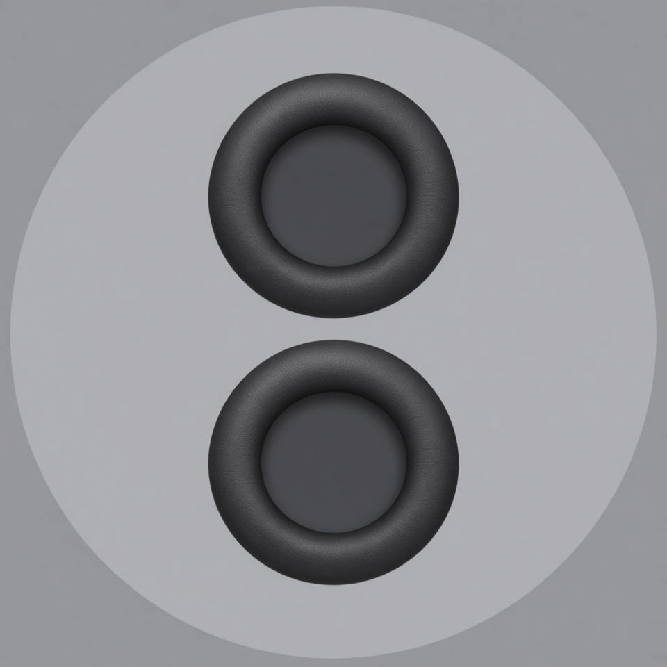 Asus rog delta rog Replacement Ear Pads — Black Leather placeholder