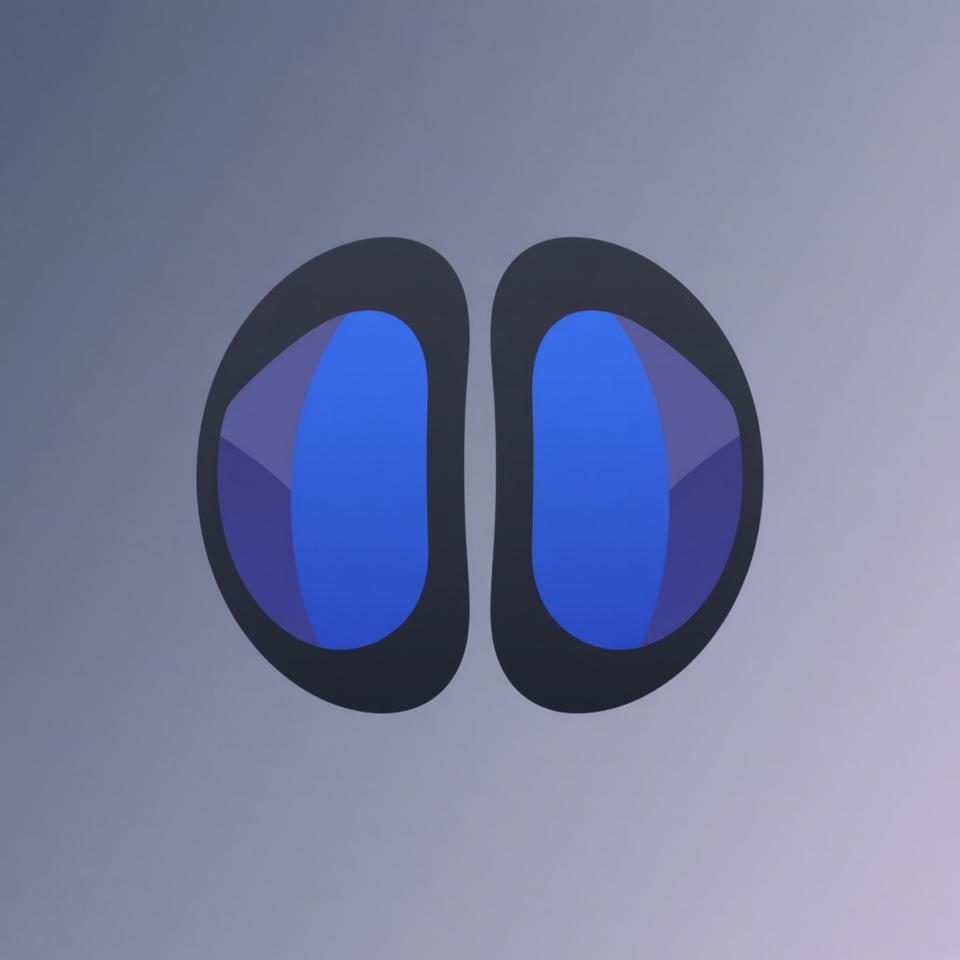 Jabra MOVE Replacement Ear Pads — Black Blue Interior placeholder