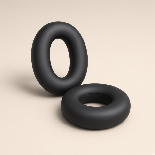 JBL everest 700BT titanove Replacement Ear Pads — Black Leather