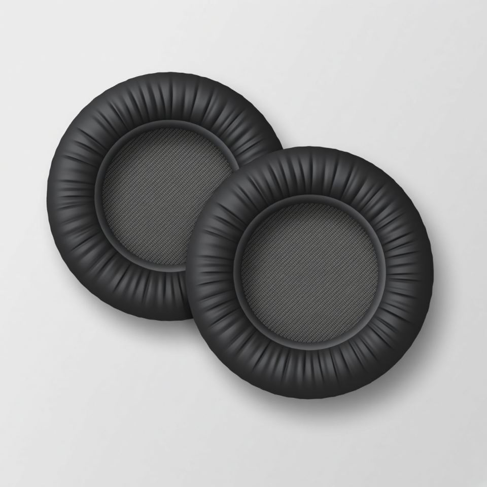 Logitech 960 Replacement Ear Pads — Black Leather USB placeholder
