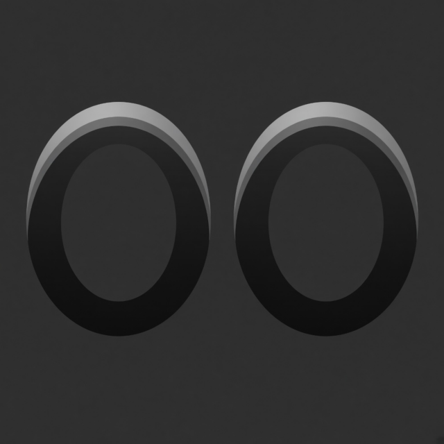 Sennheiser HD515 PC360 Replacement Ear Pads — Black Leather
