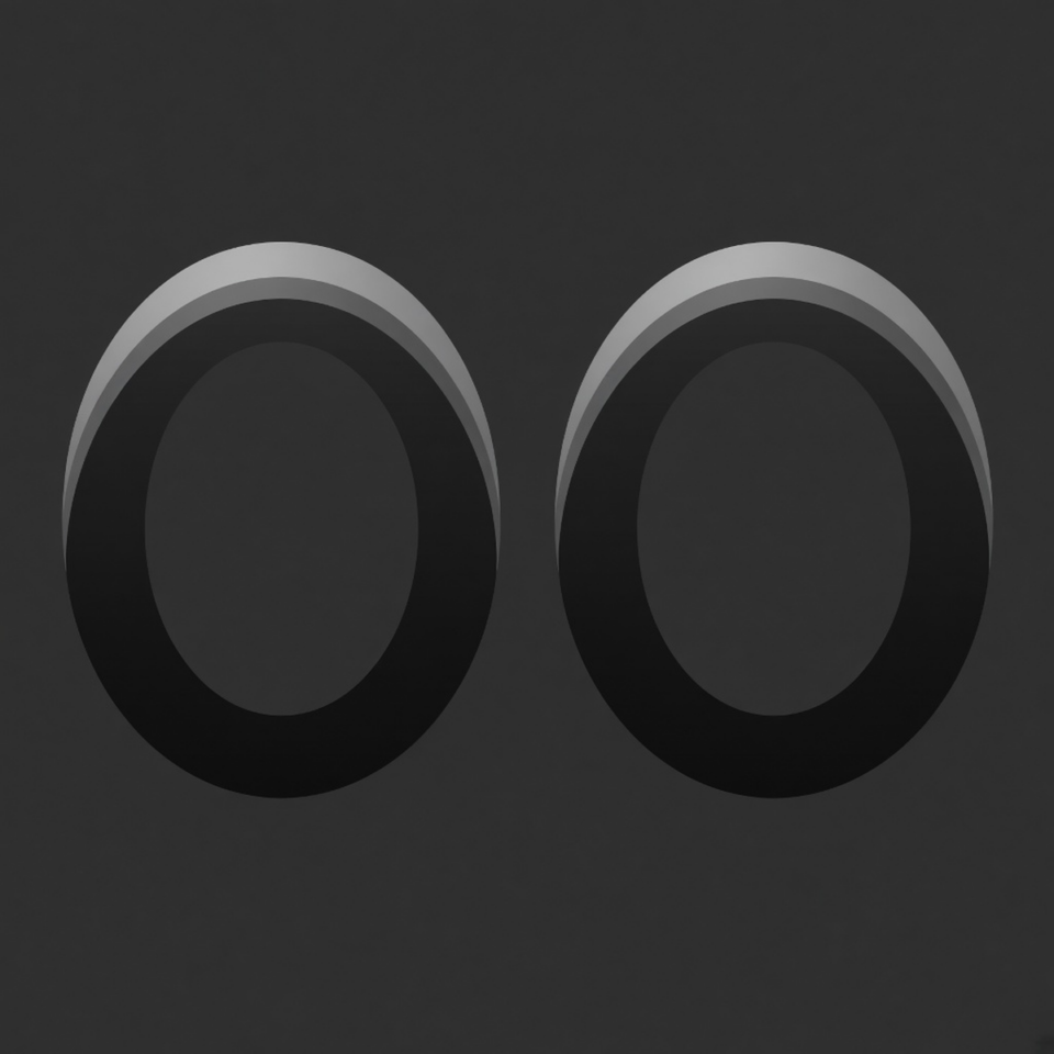 Sennheiser HD515 PC360 Replacement Ear Pads — Black Leather placeholder