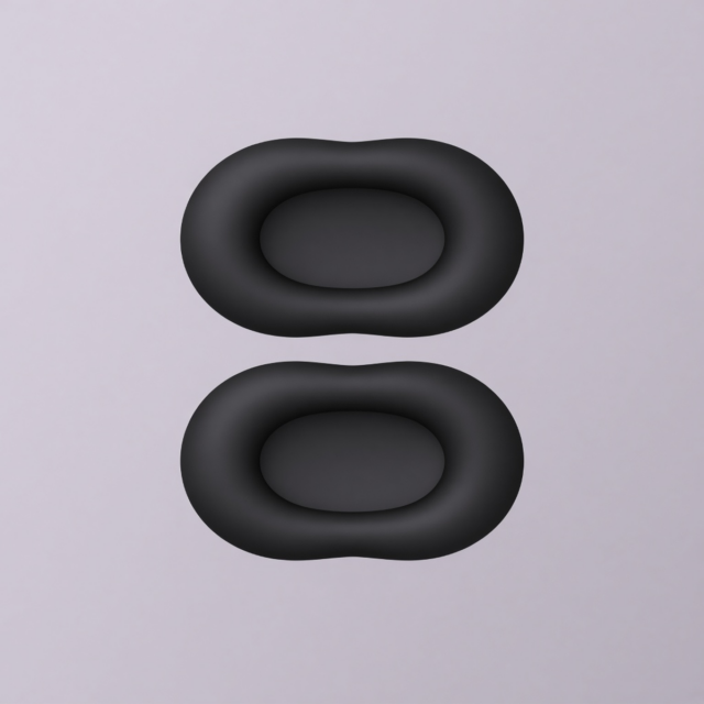 Sony CH710N Replacement Ear Pads — Black Leather (173756)
