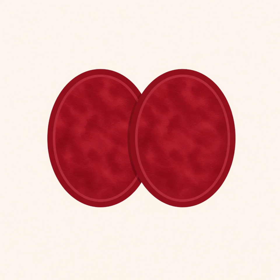 Beats Solo Replacement Ear Pads — Red Leather placeholder